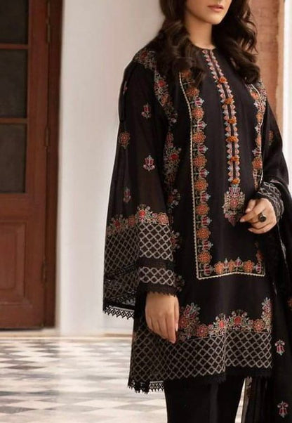 3 PIECE - EMBROIDERED LAWN