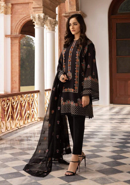 3 PIECE - EMBROIDERED LAWN