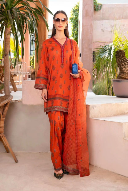 3 PIECE - EMBROIDERED LAWN