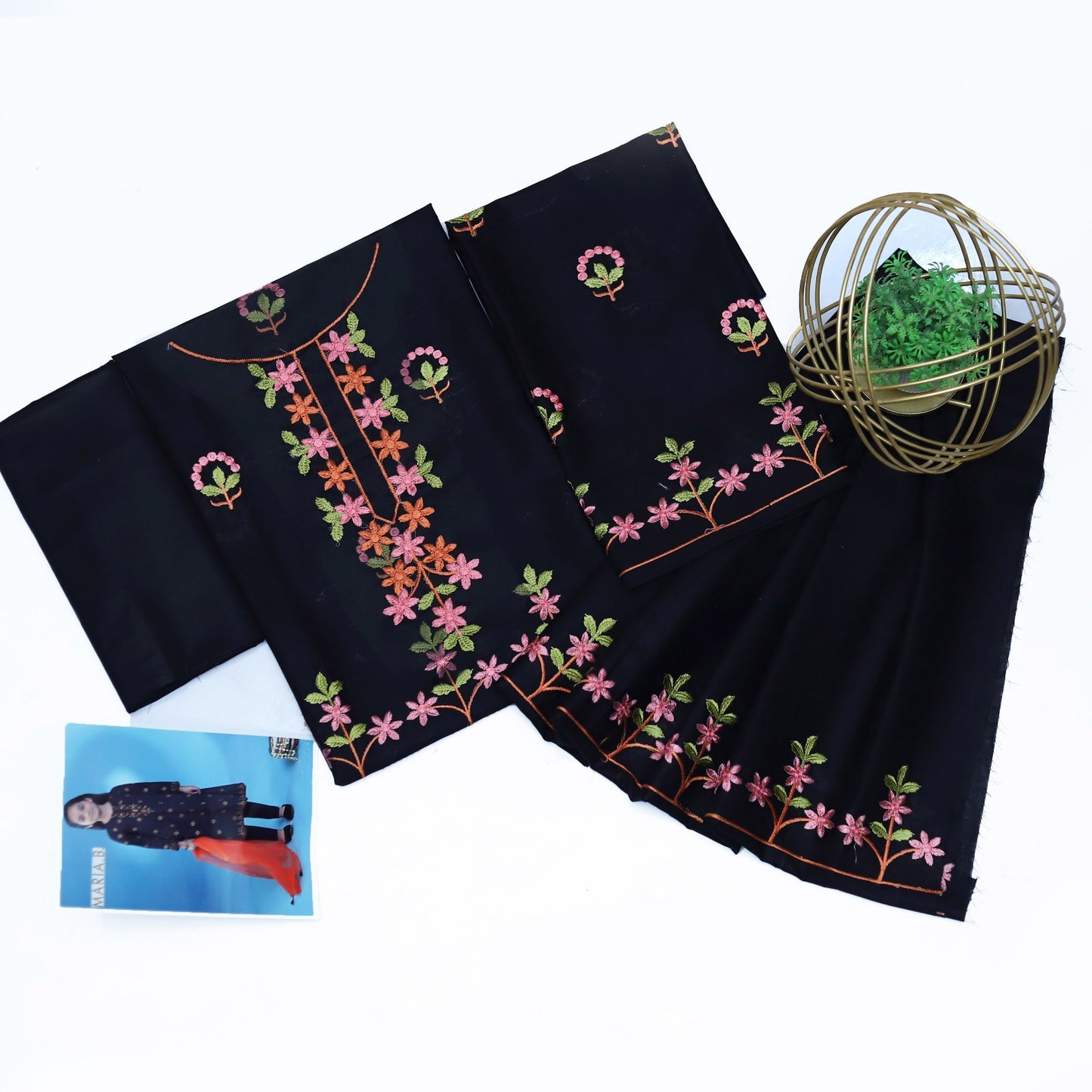 2 PIECE - EMBROIDERED KIDS LAWN