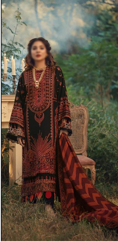 3 PIECE - EMBROIDERED LAWN