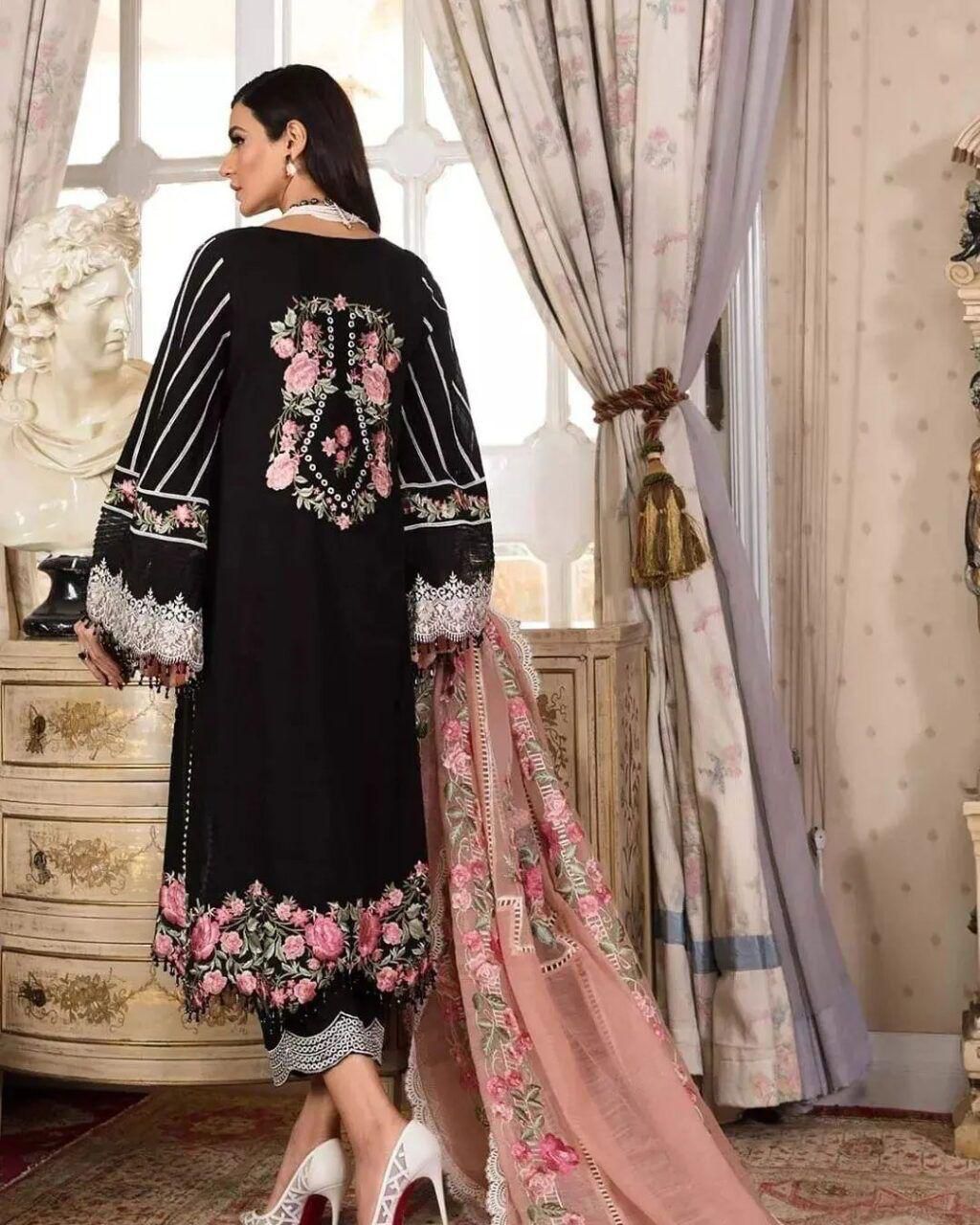 3 PIECE - EMBROIDERED LAWN