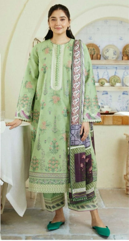 3 PIECE - EMBROIDERED LAWN