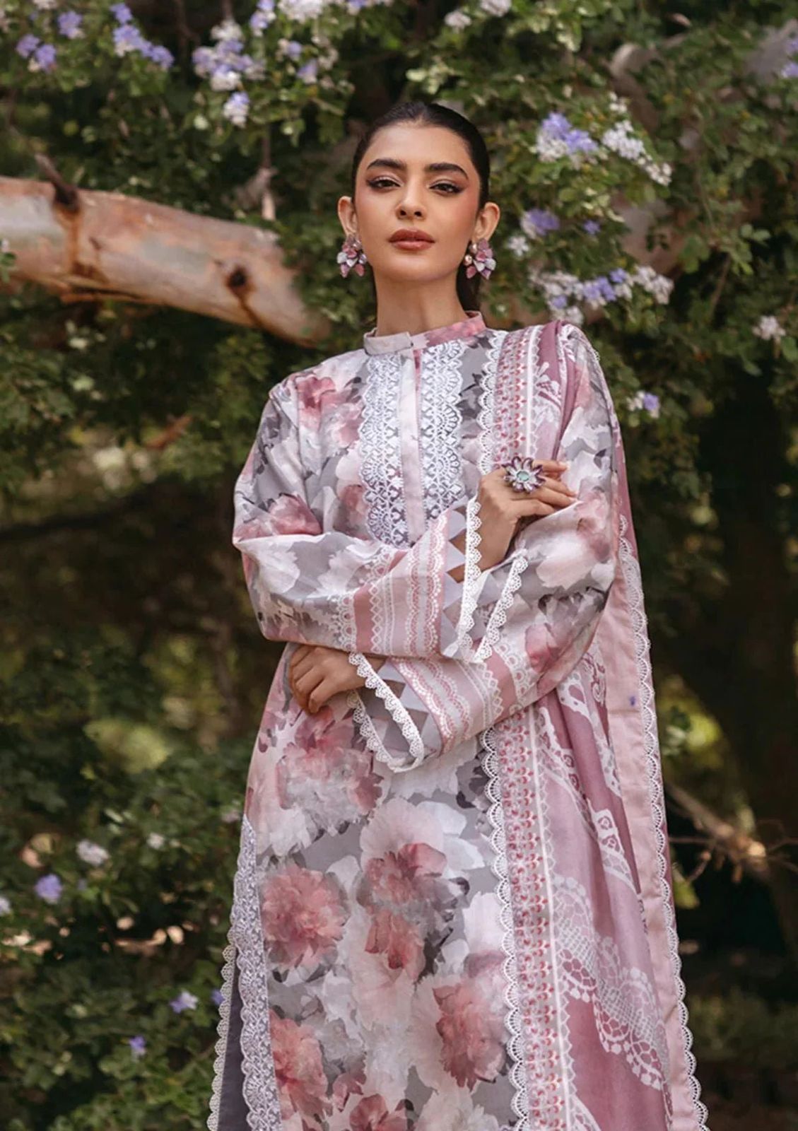 3 PIECE - EMBROIDERED LAWN