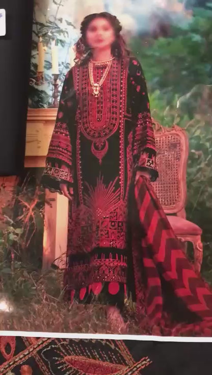 3 PIECE - EMBROIDERED LAWN